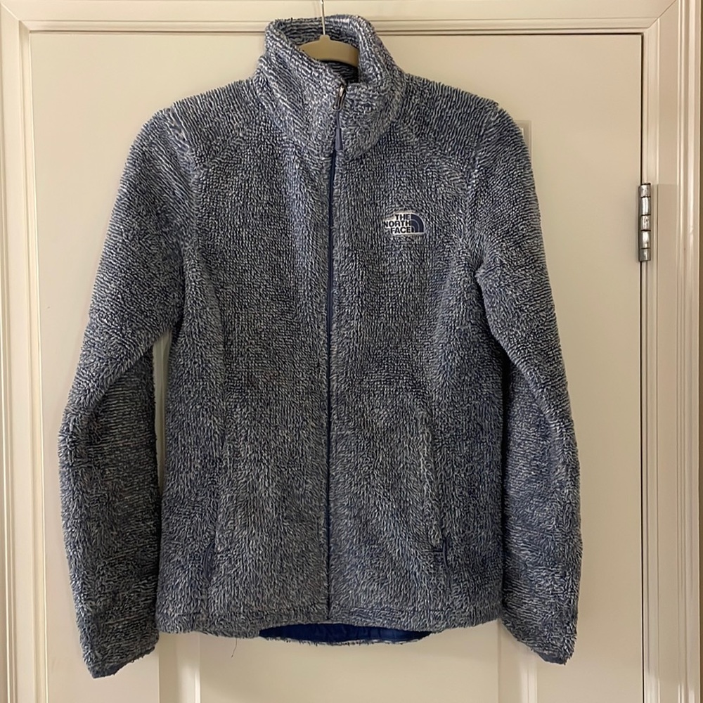 North Face fleece jacket XS blue